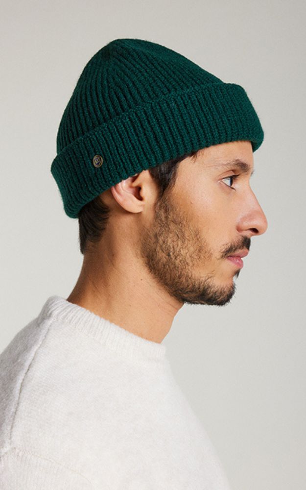 Bonnet en laine mérinos boret