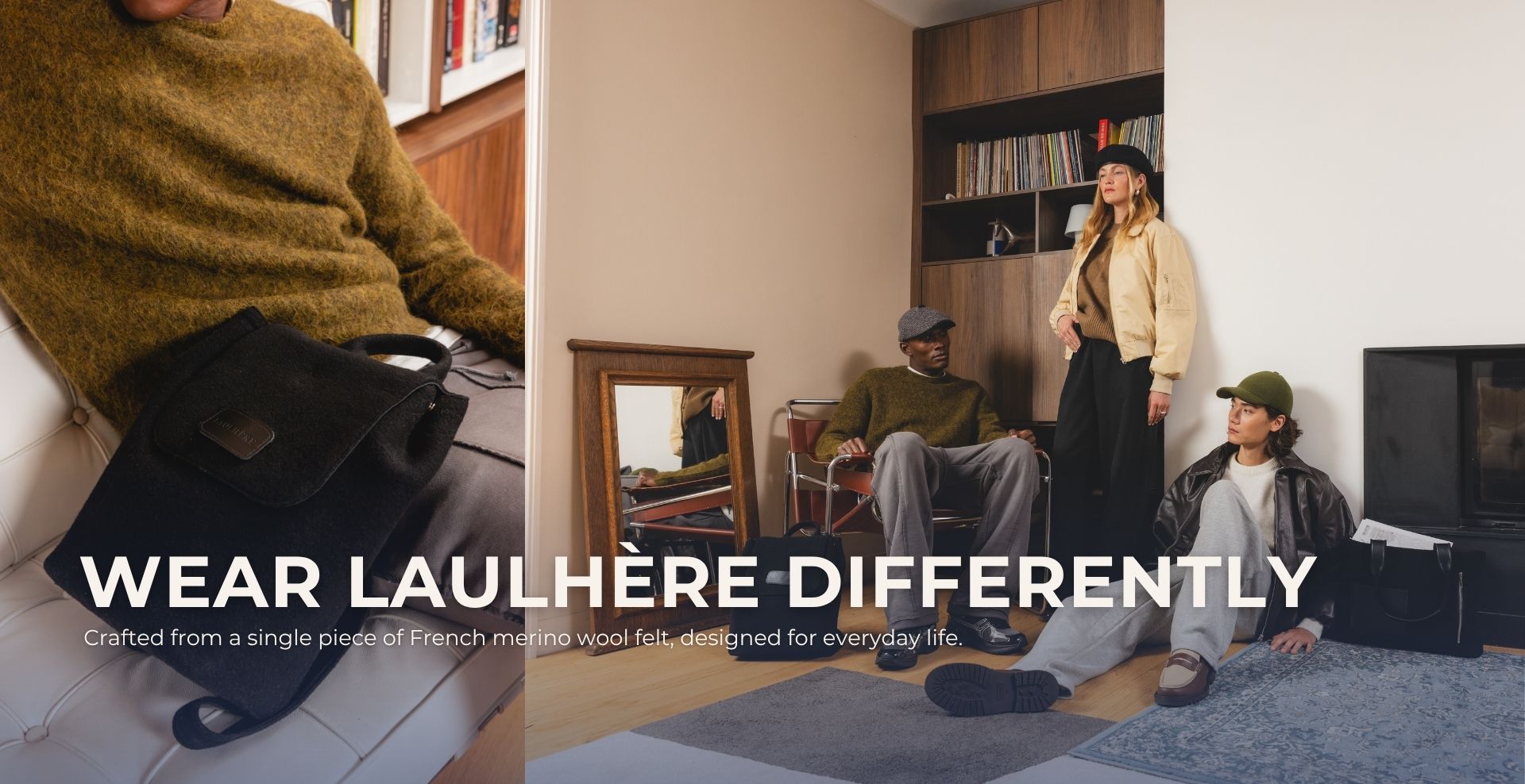 Laulhère: real French beret - felt-leather-goods