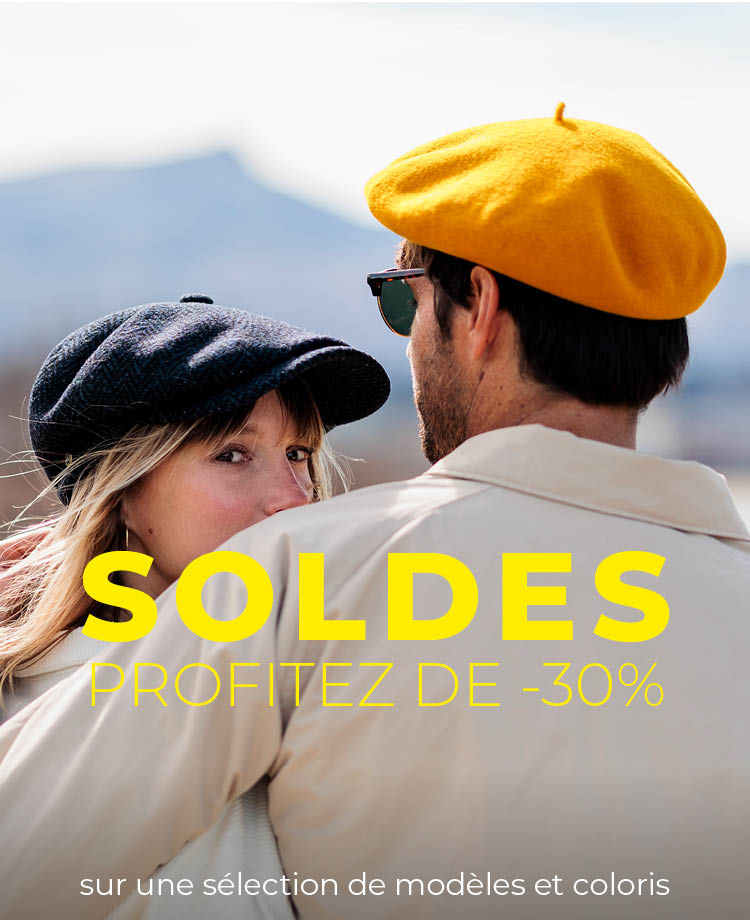 Laulhère: véritable béret français - soldes