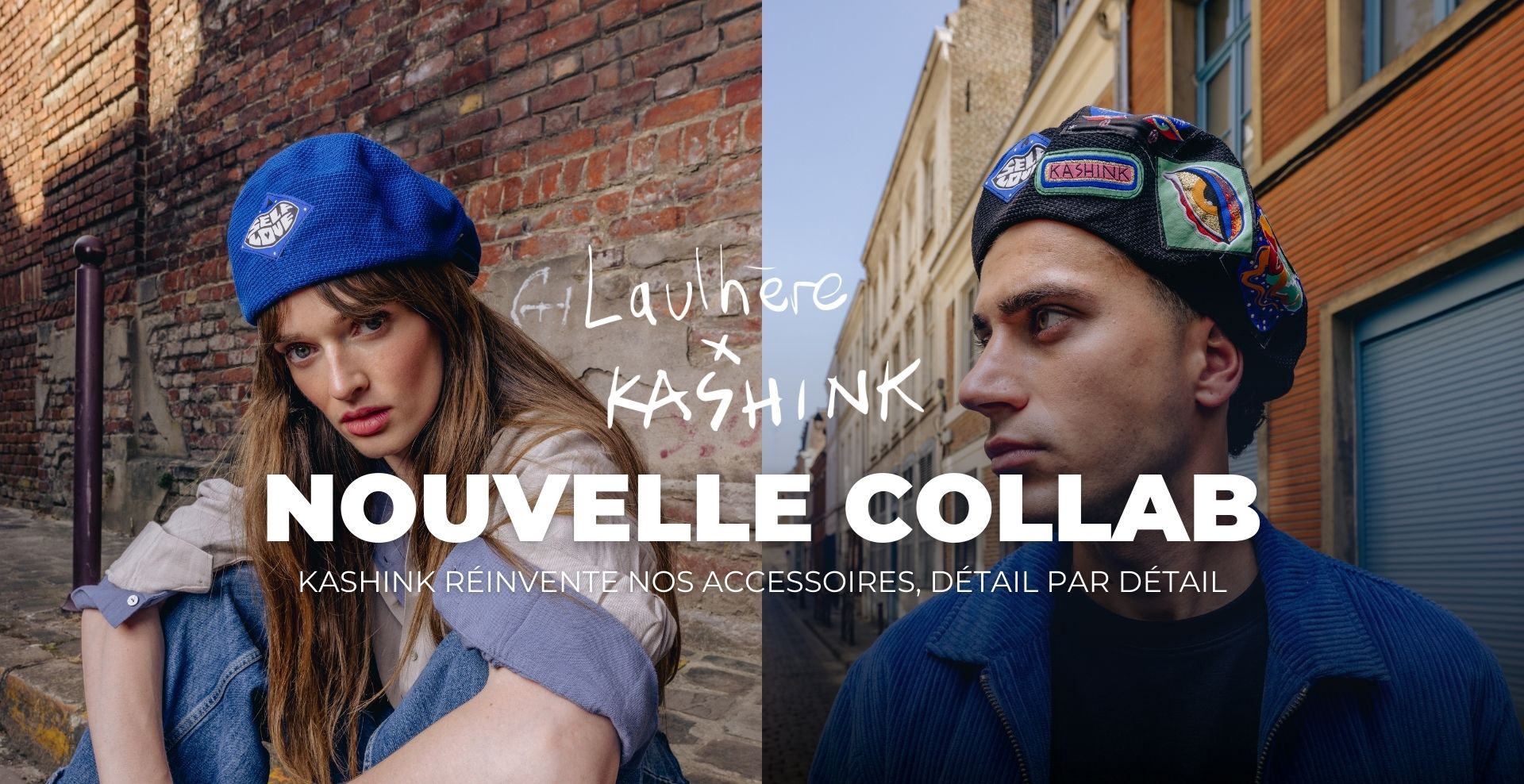 Laulhère: véritable béret français - laulhere-x-kashink