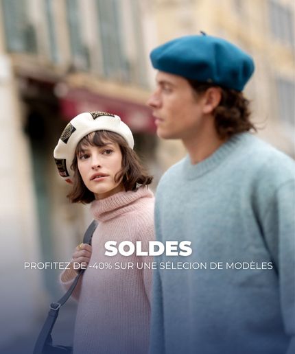 Laulhère: véritable béret français - soldes