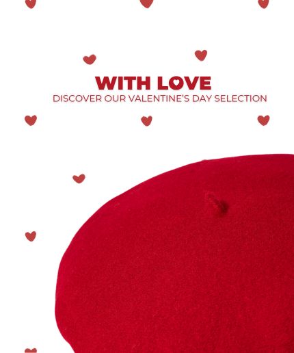 Laulhère: real French beret - valentine-day