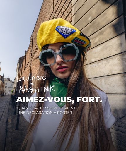 Laulhère: véritable béret français - laulhere-x-kashink