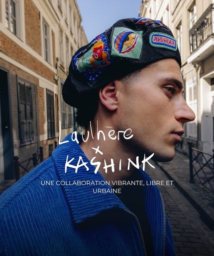Laulhère: véritable béret français - laulhere-x-kashink