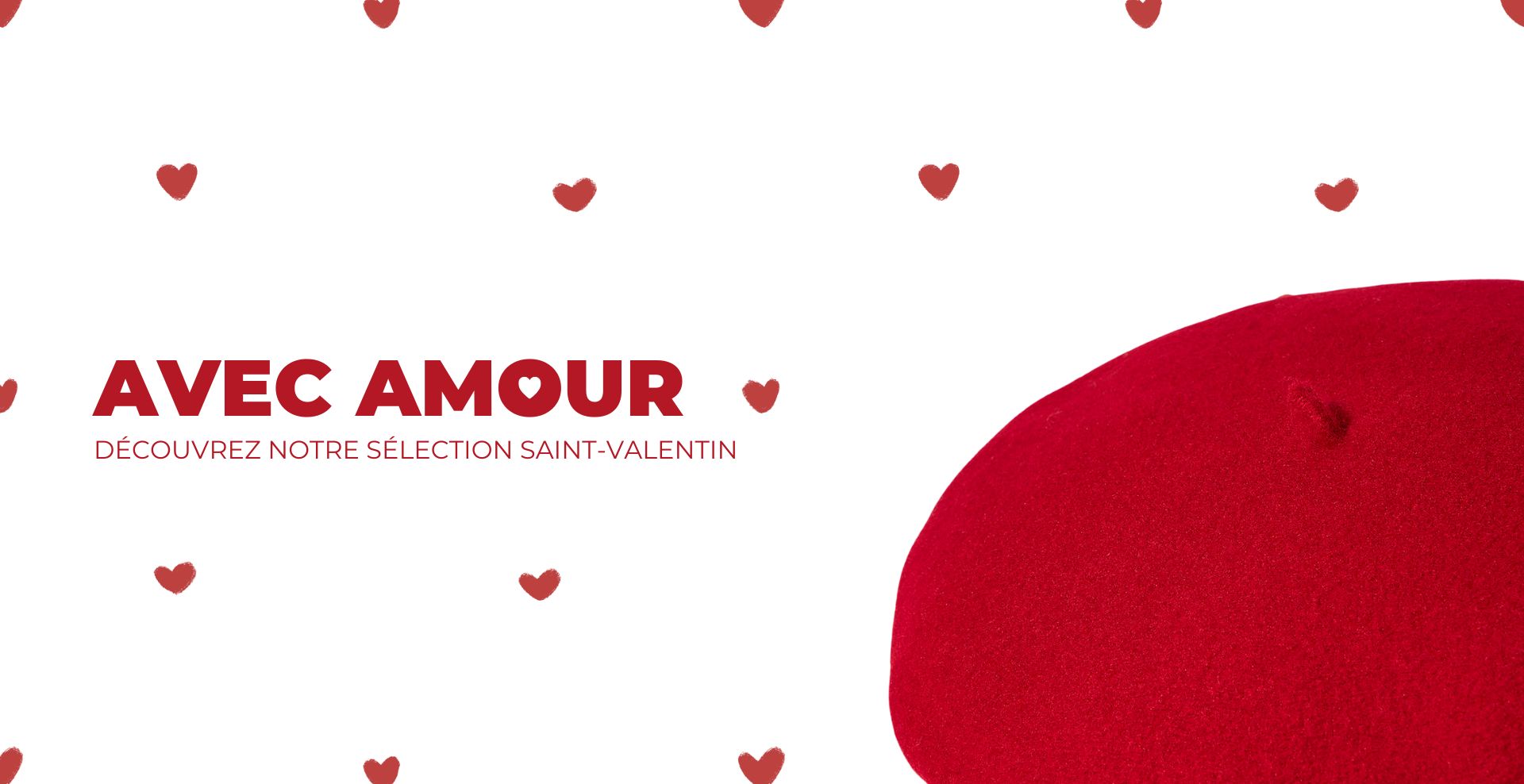 Laulhère: véritable béret français - saint-valentin