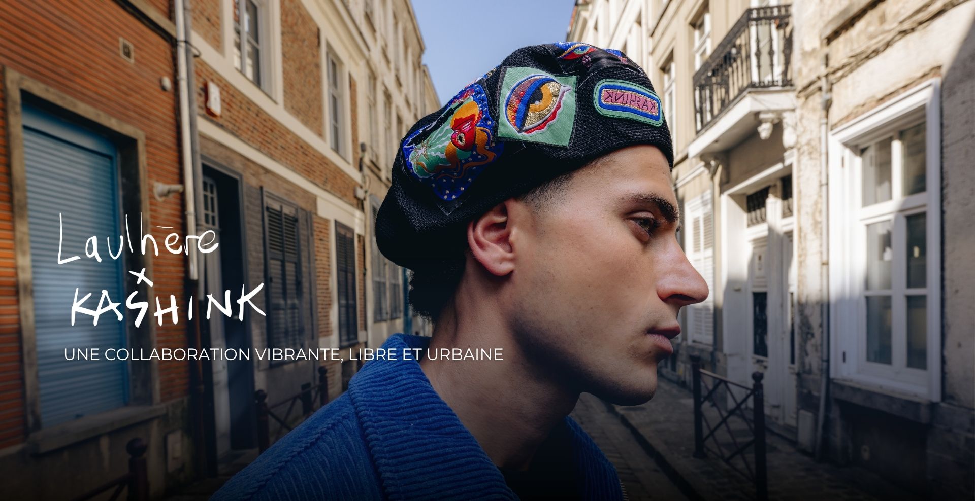 Laulhère: véritable béret français - laulhere-x-kashink