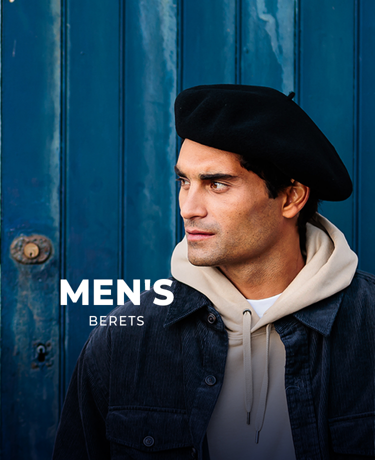 Laulhère: real French beret - for-him