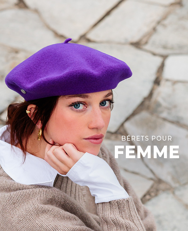 Laulhère: véritable béret français - pour-elle