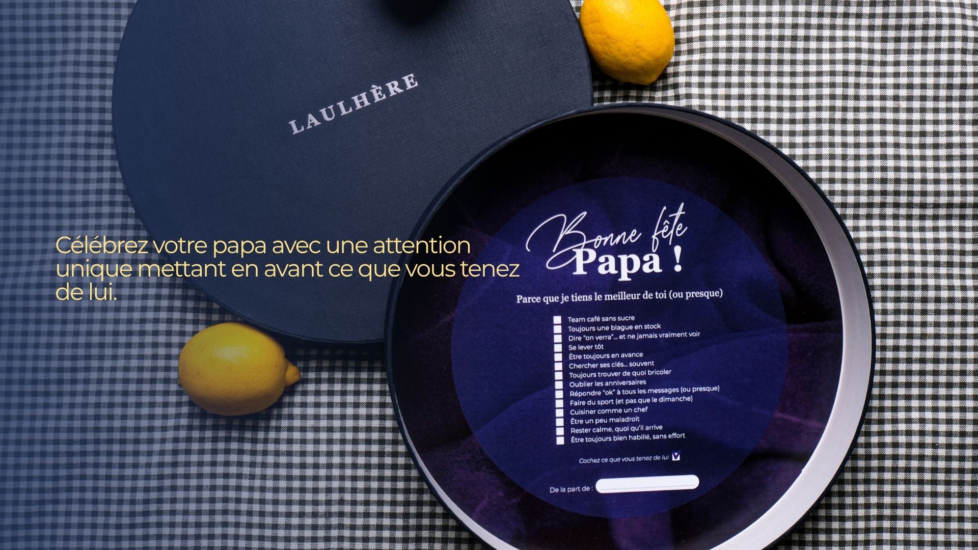 Laulhère: véritable béret français - fete-des-peres