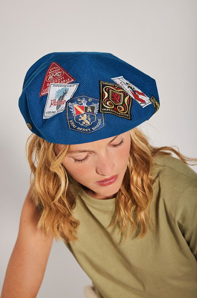 Millésimes Cotton Summer Beret UPF 50+ – Made in France  display picture 3