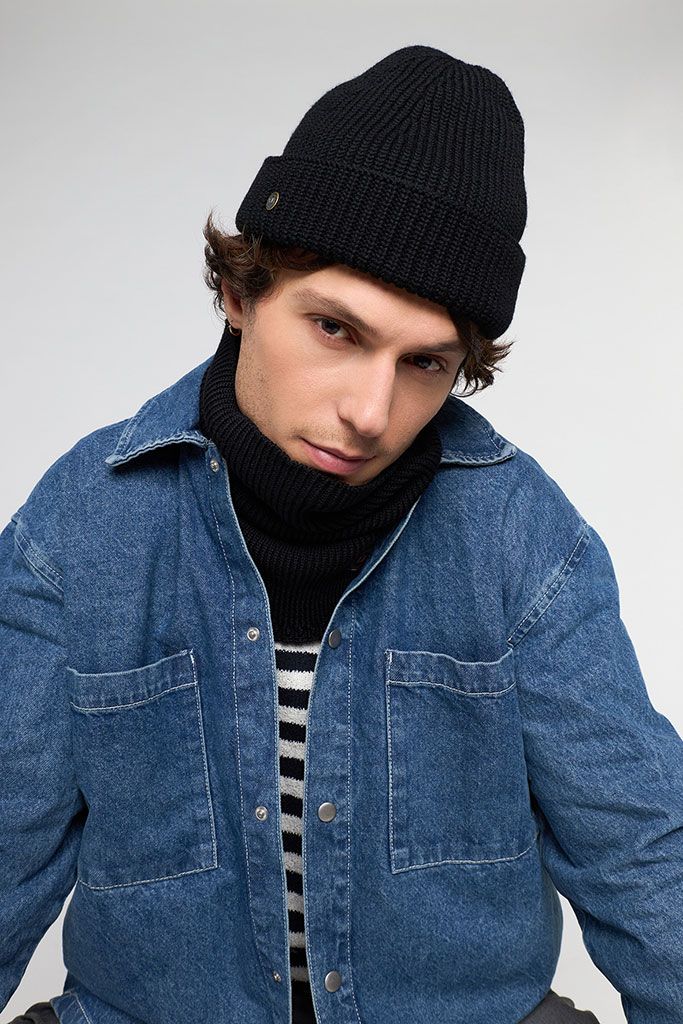 Bonnet en laine Boret