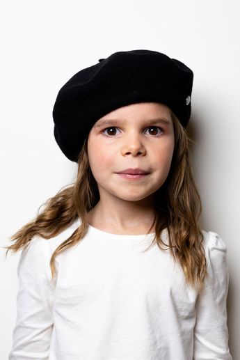 Children's Basque beret in wool made in France | Laulhère