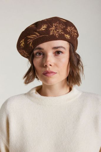 Haizea Limited Edition Beret in Merino Wool | Laulhère