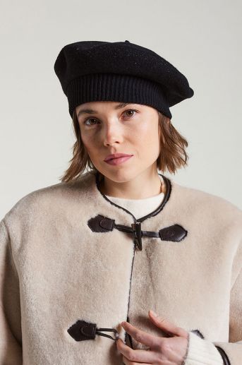 Louvre Women's Beret in Merino Wool | Laulhère