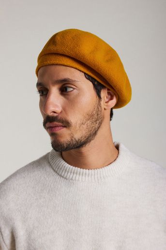 Ondoa Merino Wool Beret – Unisex French Design | Laulhère