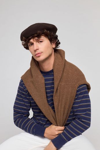 Véritable merino wool beret - For women and men