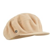 Two-tone flat cotton cap on sale | Maison Laulhère