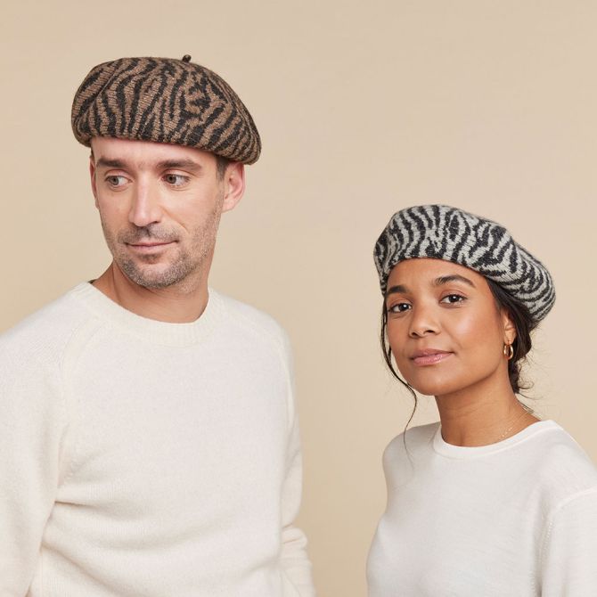 Béret Zebra