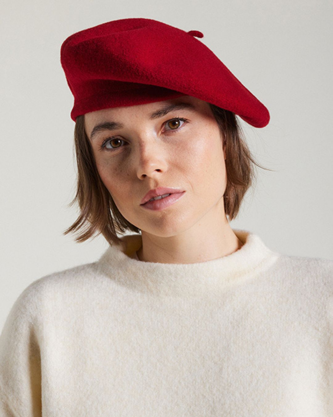 Béret authentique été en coton fabriqué en France