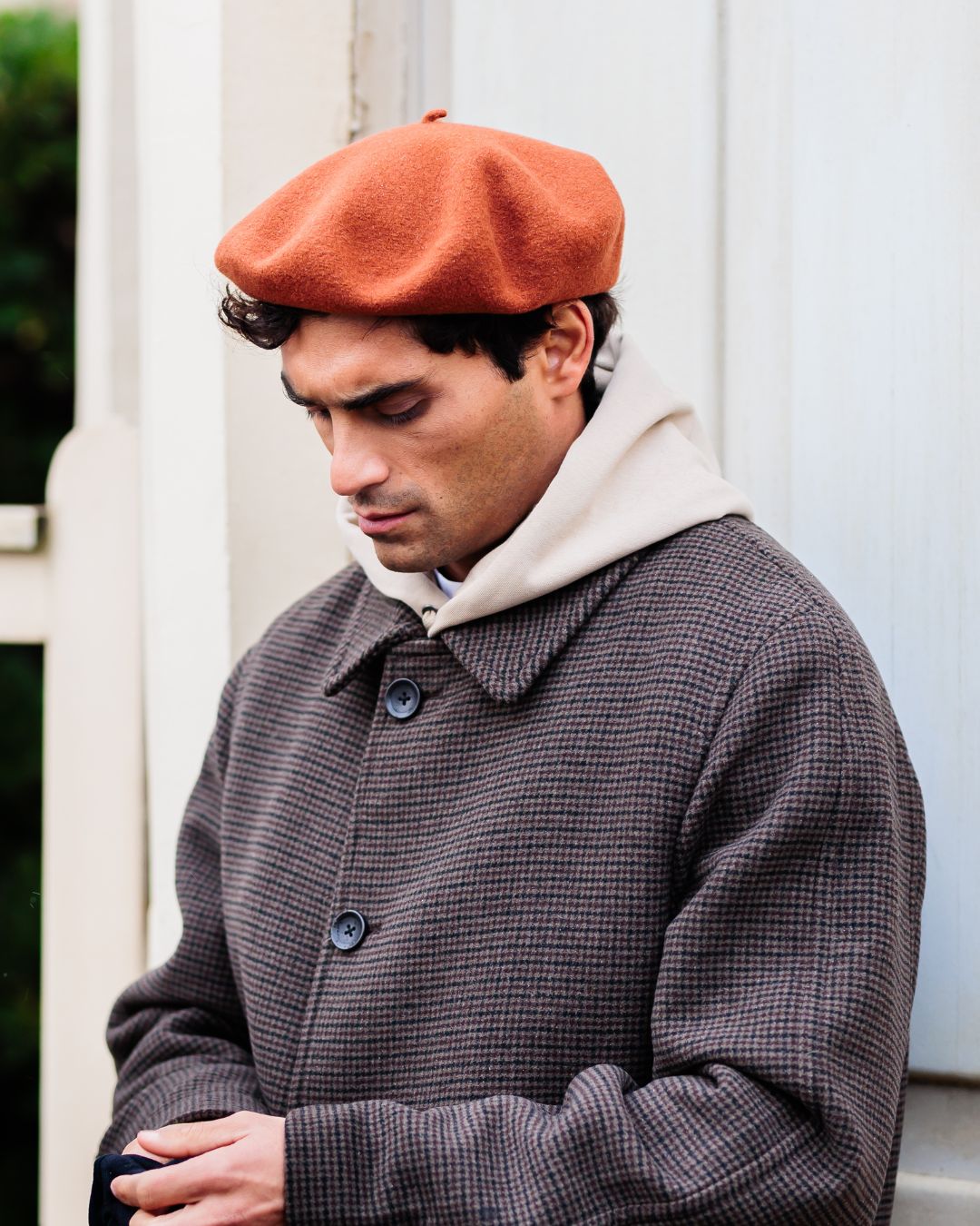 Béret Ombra en coton fabriqué en france