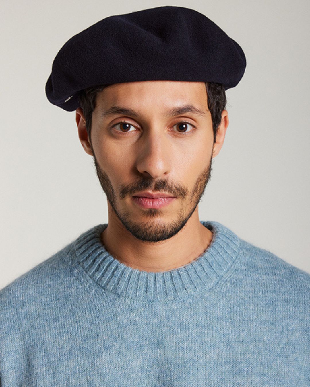 Béret campan homme marine